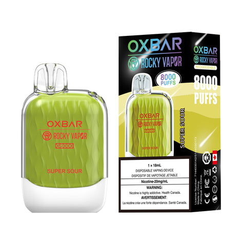 OxBar G8000 | Vape Cloud Canada Nimbus Distro 20mg ON Tax / Super Sour 33.99 Vape Cloud