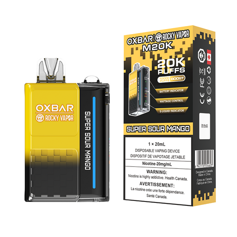 OxBar M20K | Vape Cloud Canada Nimbus Distro 20mg ON Tax / Super Sour Mango 41.99 Vape Cloud