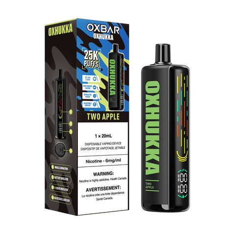 OxBar Oxhukka | Vape Cloud Canada Nimbus Distro 20mg ON Tax / Two Apple 40.99 Vape Cloud