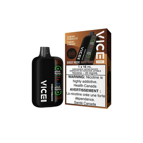 Vice Boost - Cuban Tobacco | Vape Cloud Canada Valor