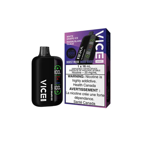 Vice Boost - White Grape Ice | Vape Cloud Canada Valor