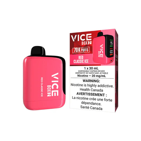 Vice Box 2 | Online Pricing - Vape Cloud 20mg/mL / RED CLASSIC ICE