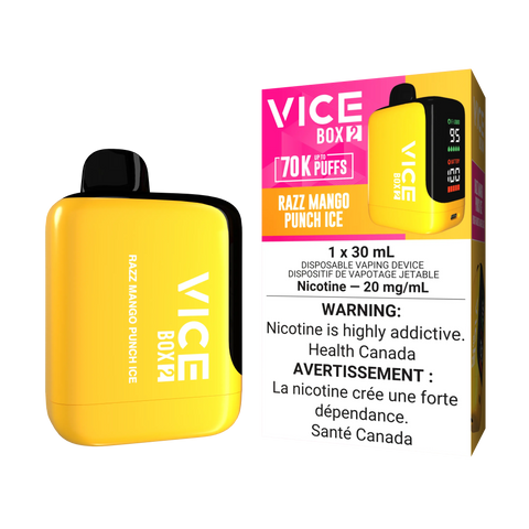 Vice Box 2 | Online Pricing - Vape Cloud 20mg/mL / Razz Mango Punch Ice