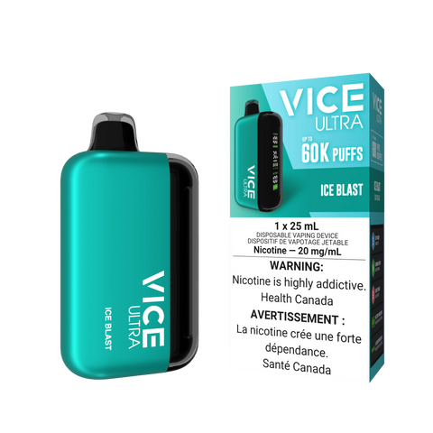 Vice Ultra 60K Disposable | Vape Cloud Canada Valor 20mg ON Tax / Ice Blast 38.99 Vape Cloud