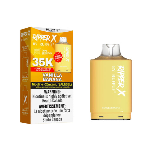 RIPPER X 35K Pods - 20mg GCore Vanilla-Banana 30.99 Vape Cloud