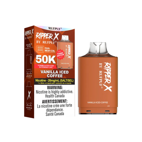 Ripper X 50k Pods | Vape Cloud Canada GCore Vanilla Iced Coffee 38.99 Vape Cloud
