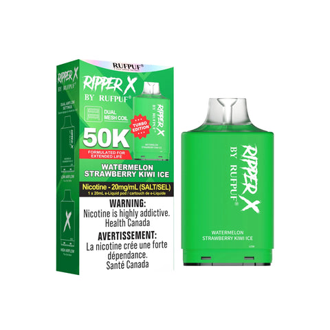 Ripper X - 50K pods GCore Watermelon-Strawberry-Kiwi-Ice 42.50 Vape Cloud