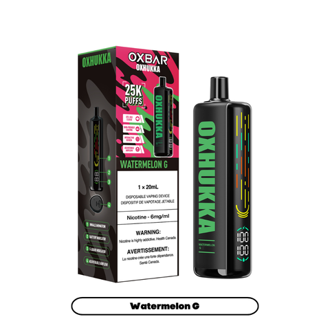 OxBar Oxhukka | Vape Cloud Canada Nimbus Distro 20mg ON Tax / Watermelon BBG 40.99 Vape Cloud