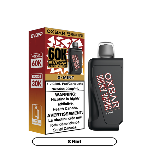 OxBar X Rocky Vapor - Svopp 60k | Vape Cloud Canada