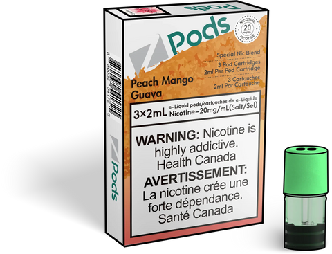 Z Pods - Peach Mango Guava | Vape Cloud Canada Smoke Arsenal