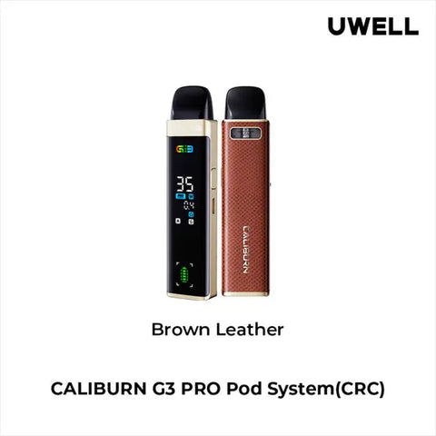 Uwell - Caliburn G3 Pro Kit | Vape Cloud Canada Pacific Smoke Brown Leather 42.99  Vape Cloud