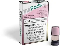 Z Pods Z Land Fruity-Pineapple-Strawberry 20.99 Vape Cloud