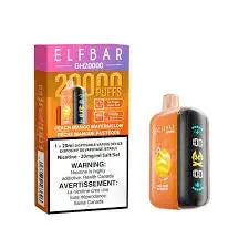 Elf Bar GH20K - Vape Cloud Canada Smoke Arsenal 20mg-ON-Tax-Peach-Mango-Watermelon 39.99 Vape Cloud