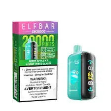 Elf Bar GH20K - Vape Cloud Canada Smoke Arsenal 20mg-ON-Tax-Green-Apple-Ice 39.99 Vape Cloud