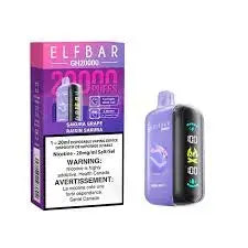 Elf Bar GH20K - Vape Cloud Canada Smoke Arsenal 20mg-ON-Tax-Sakura-Grape 39.99 Vape Cloud