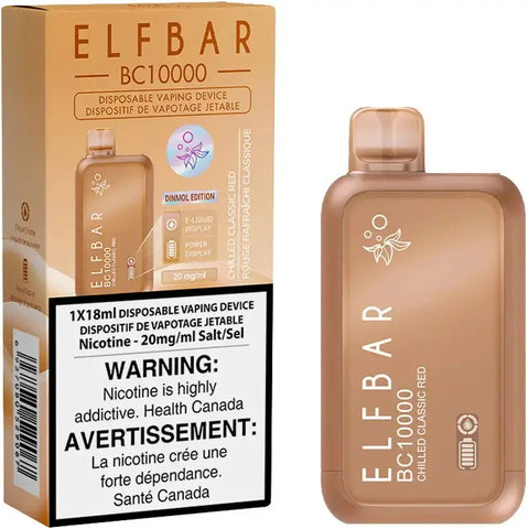 Elf Bar BC10K - Vape Cloud Canada Smoke Arsenal 20mg-ON-Tax-Chilled-Classic-Red 36.99 Vape Cloud