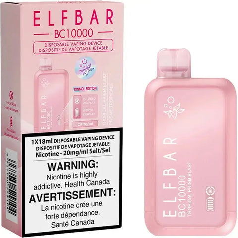 Elf Bar BC10K - Vape Cloud Canada Smoke Arsenal 20mg-ON-Tax-Tropical-Prism-Blast 36.99 Vape Cloud