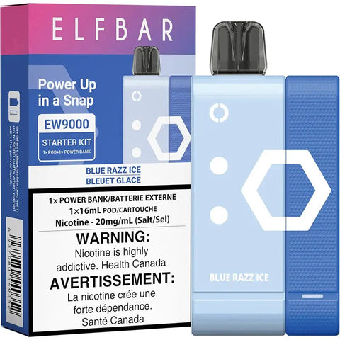Elf Bar EW9000 Kit - Blue Razz Ice | Vape Cloud Canada Smoke Arsenal