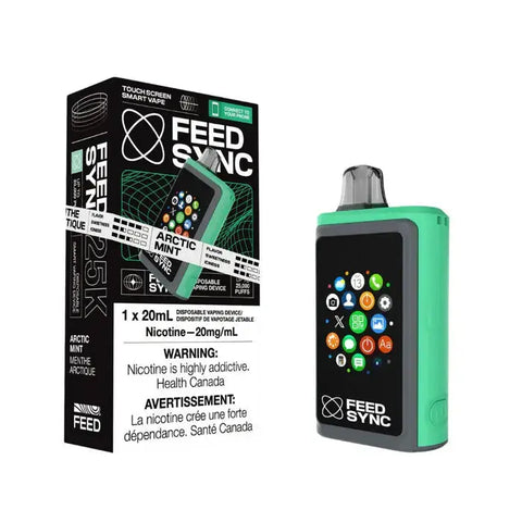 FEED - SYNC 25k - Arctic Mint | Vape Cloud Canada Smoke Arsenal