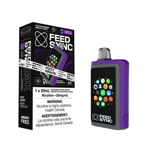 FEED - SYNC 25k - Fizzy Grape | Vape Cloud Canada Smoke Arsenal