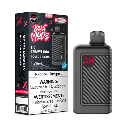 Flavour Beast - Beast Mode 8k | Vape Cloud Canada Pacific Smoke 20mg-ON-Tax-Sic-Strawberry 37.99 Vape Cloud