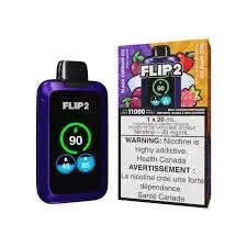 Flip 2 - Black Currant Ice & Razz Apple Ice | Vape Cloud Canada Valor