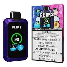 Flip 2 - Blue Razz Ice & Peach Ice | Vape Cloud Canada Valor