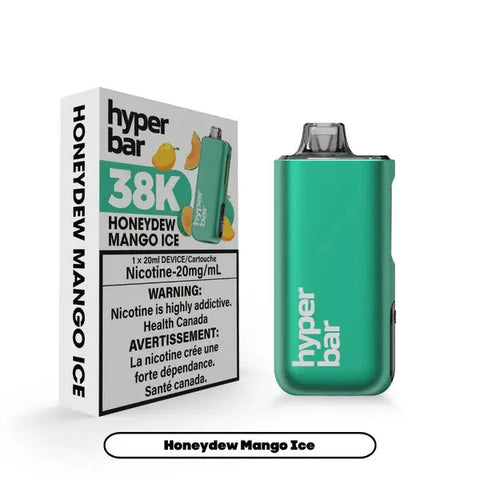 Hyperbar BE38000 - Honeydew Mango Ice | Vape Cloud Canada Nimbus Distro Vape Cloud
