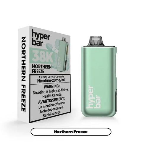 Hyperbar BE38000 - Northern Freeze | Vape Cloud Canada Nimbus Distro Vape Cloud