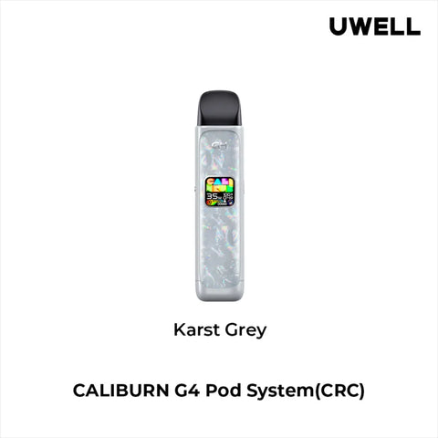 Caliburn G4 Open Pod Kit | Vape Cloud Canada Pacific Smoke Karst-Grey 41.99  Vape Cloud