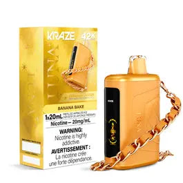Kraze Luna Disposable | Vape Cloud Canada Pacific Smoke 20mg-ON-Tax-Banana-Bake 42.99 Vape Cloud