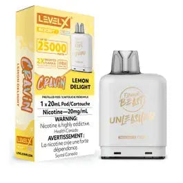 Level X Boost - Flavour Beast Unleashed - Lemon Delight | Vape Cloud Canada Pacific Smoke Vape Cloud