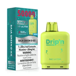 Level X G2 Ultra Flavour Beast Unleashed | Drippin' Pacific Smoke Baja-Green-D-Ice 34.99Β Vape Cloud