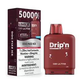 Level X G2 Ultra Flavour Beast Unleashed | Drippin' Pacific Smoke Doc-Fizz-Ice 34.99Β Vape Cloud