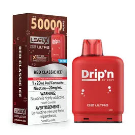 Level X G2 Ultra Flavour Beast Unleashed | Drippin' Pacific Smoke Red-Classic-Ice 34.99Β Vape Cloud