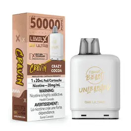 Level X G2 Ultra Flavour Beast Unleashed | Vape Cloud Canada Pacific Smoke Cravin-Crazy-Cocoa 34.99Β Vape Cloud