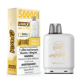 Level X G2 Ultra Flavour Beast Unleashed | Vape Cloud Canada Pacific Smoke Cravin-Killa-Vanilla 34.99Β Vape Cloud