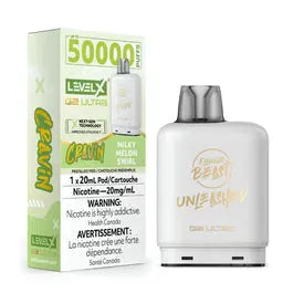 Level X G2 Ultra Flavour Beast Unleashed | Vape Cloud Canada Pacific Smoke Cravin-Milky-Melon-Swirl 34.99Β Vape Cloud