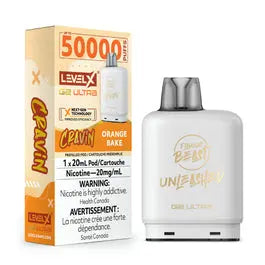 Level X G2 Ultra Flavour Beast Unleashed | Vape Cloud Canada Pacific Smoke Cravin-Orange-Bake 34.99Β Vape Cloud