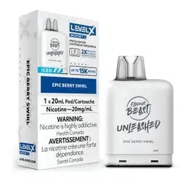 Level X Boost - Flavour Beast Unleashed - Epic Berry Swirl Iced | Vape Cloud Canada Pacific Smoke