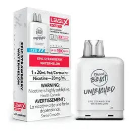 Level X Boost - Flavour Beast Unleashed - Epic Strawberry Watermelon | Vape Cloud Canada Pacific Smoke