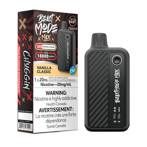 Flavour Beast - Beast Mode Max 18k | Vape Cloud Canada Pacific Smoke 20mg-ON-Tax-Chuggin-Vanilla-Classic 41.99 Vape Cloud