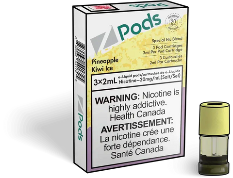 Z Pods | Vape Cloud Canada Smoke Arsenal 20mg-ON-Tax-Pineapple-Kiwi-Ice 21.50 Vape Cloud