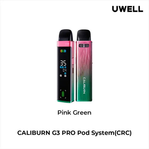 Uwell - Caliburn G3 Pro Kit | Vape Cloud Canada Pacific Smoke Pink Green 42.99  Vape Cloud