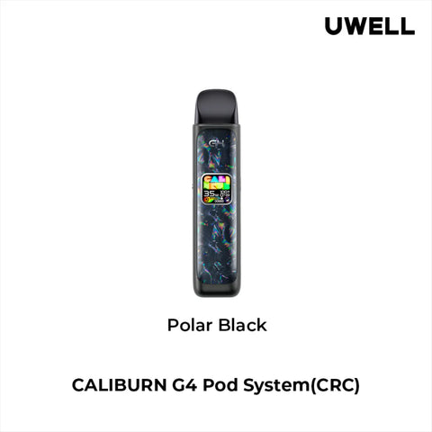 Caliburn G4 Open Pod Kit | Vape Cloud Canada Pacific Smoke Polar-Black 41.99  Vape Cloud