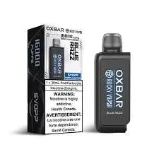 OxBar X Rocky Vapor - Svopp - Blue Razz | Vape Cloud Canada Nimbus Distro