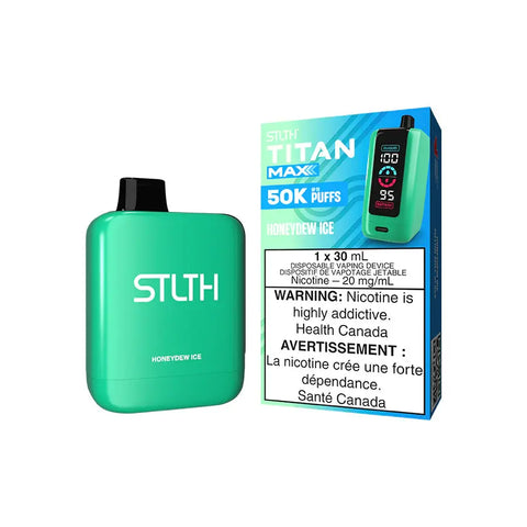 STLTH - Titan Max | Vape Cloud Canada Valor 20mg-ON-Tax-Honeydew-Ice 44.99  Vape Cloud