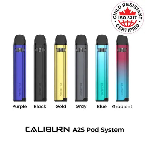 Uwell Caliburn A2S Pod Kit Pacific Smoke Vape Cloud