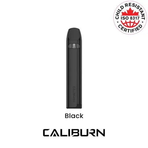 Uwell Caliburn A2S Pod Kit Pacific Smoke Black 25.99 Vape Cloud