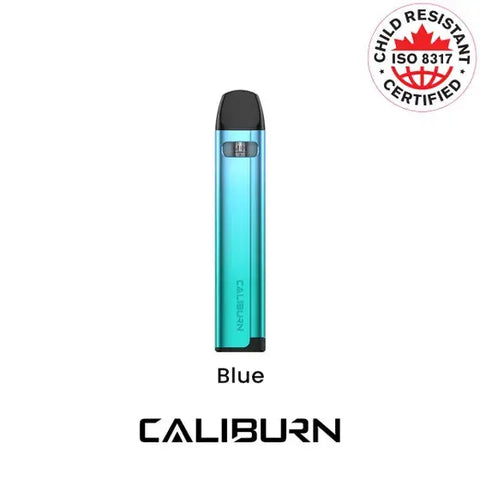 Uwell Caliburn A2S Pod Kit Pacific Smoke Blue 25.99 Vape Cloud
